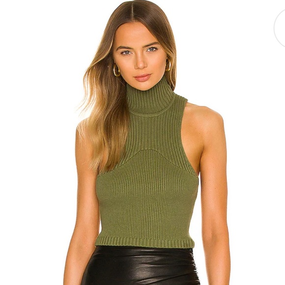 Daniel Guizio Semie rib knit top - Picture 2 of 4